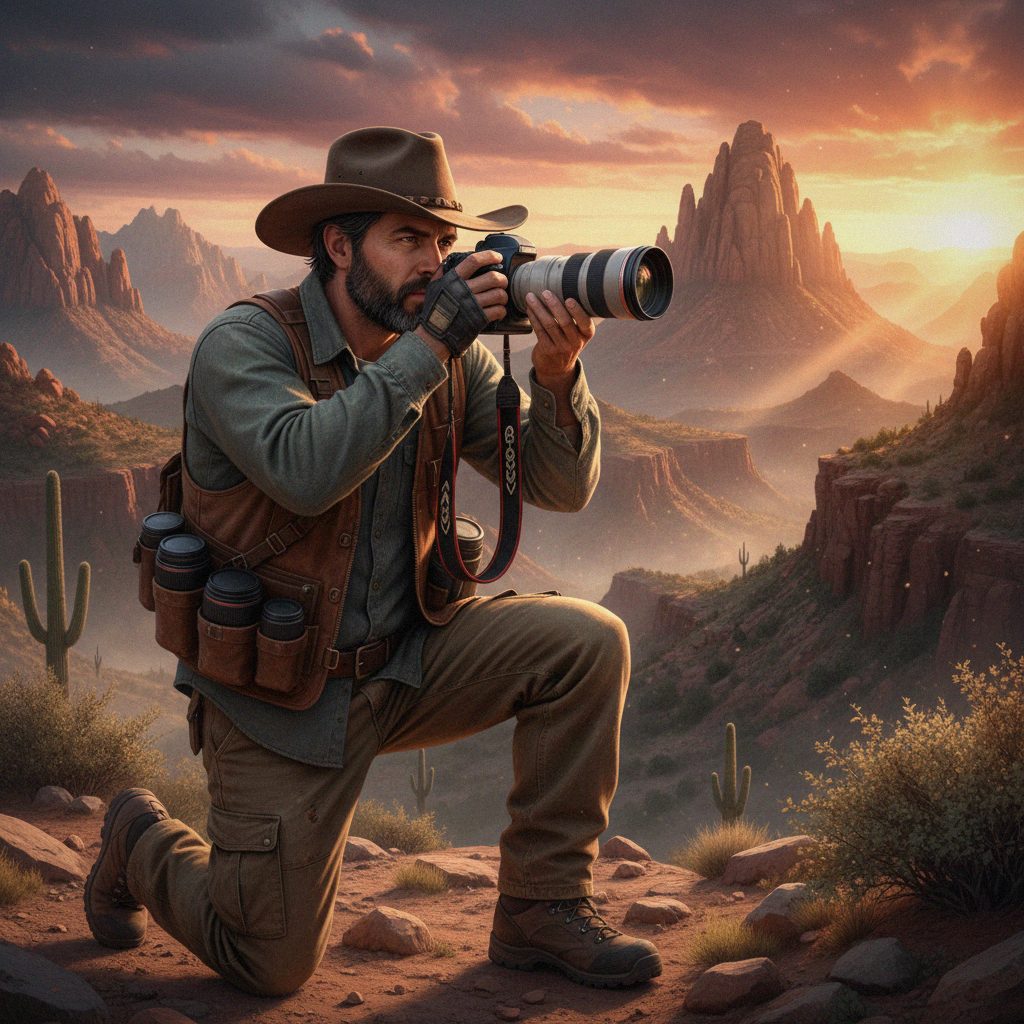 John Walker outdoors