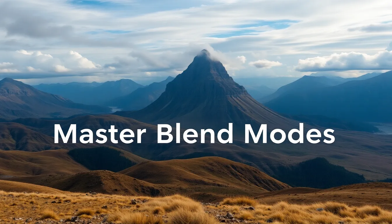 Master Blend Modes: A Practical Guide to Layer Blending in Photoshop
