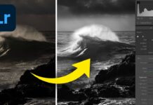 How to Create a Dramatic Black & White Landscape in Lightroom