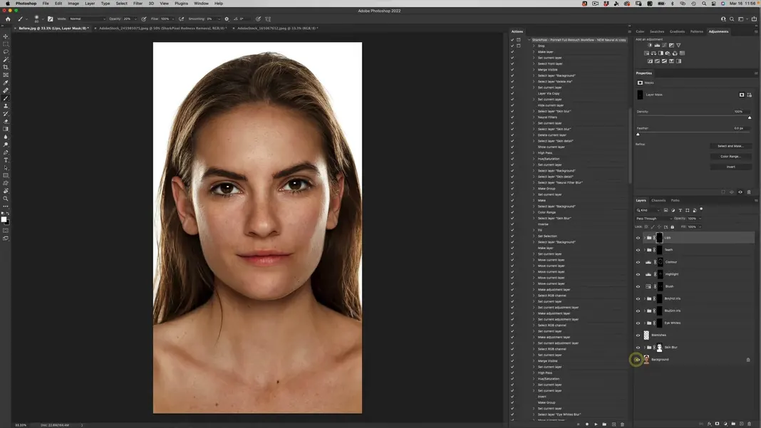 Portrait Retouching - Ai filters