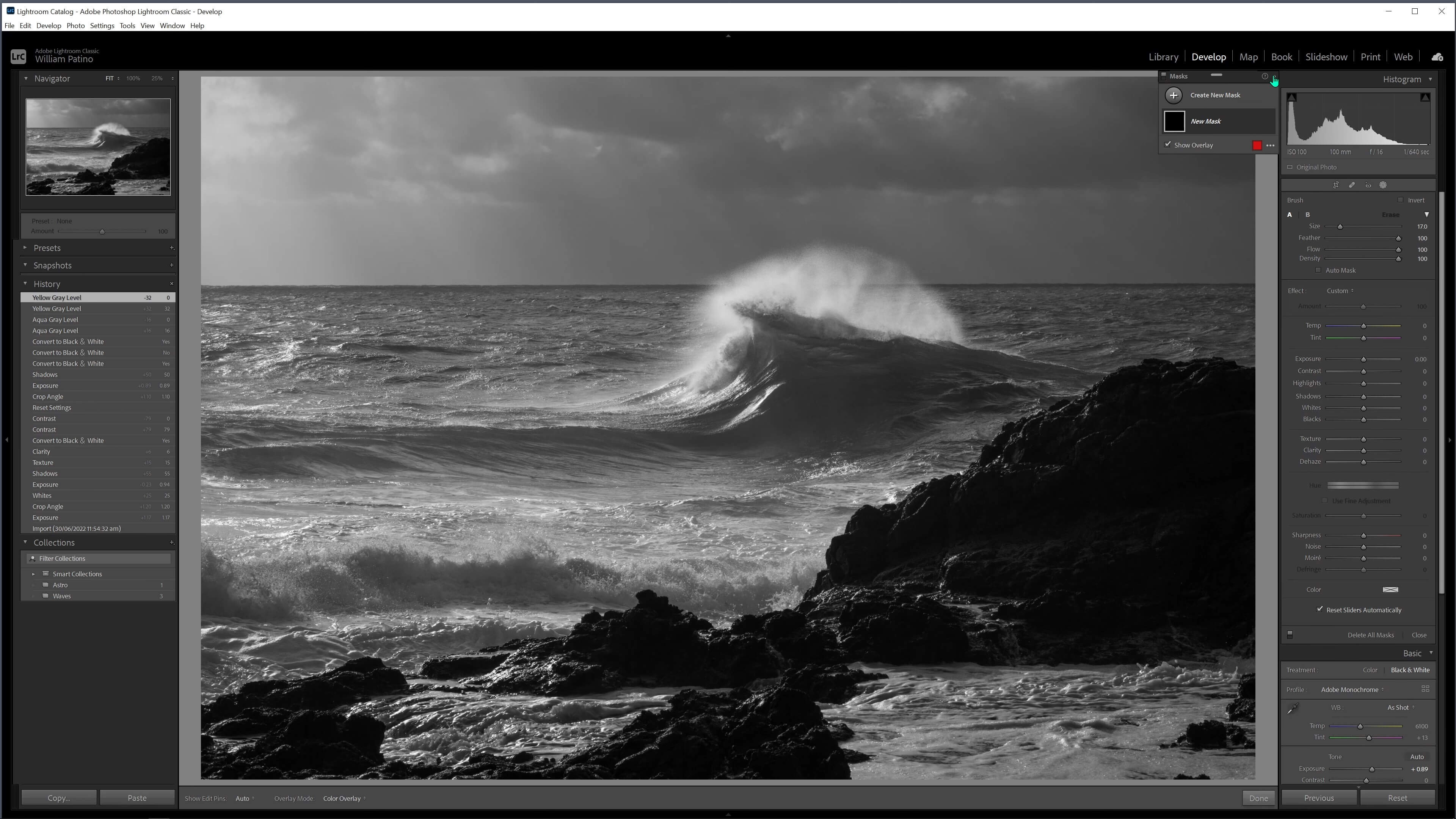 How to Create a Dramatic Black And White Landscape