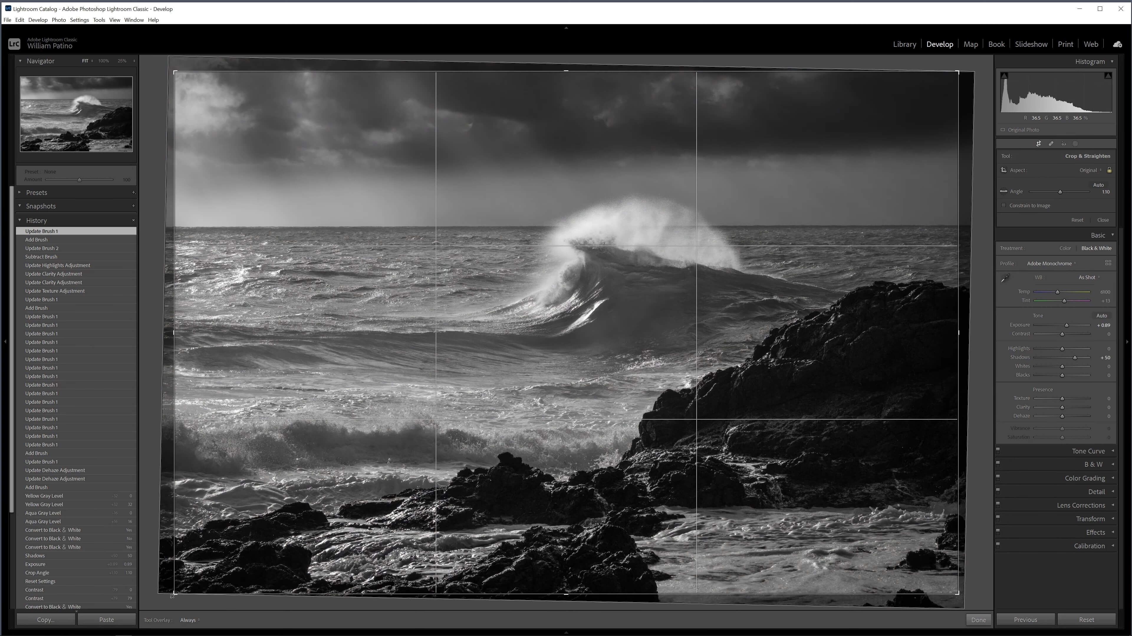 How to Create a Dramatic Black And White Landscape
