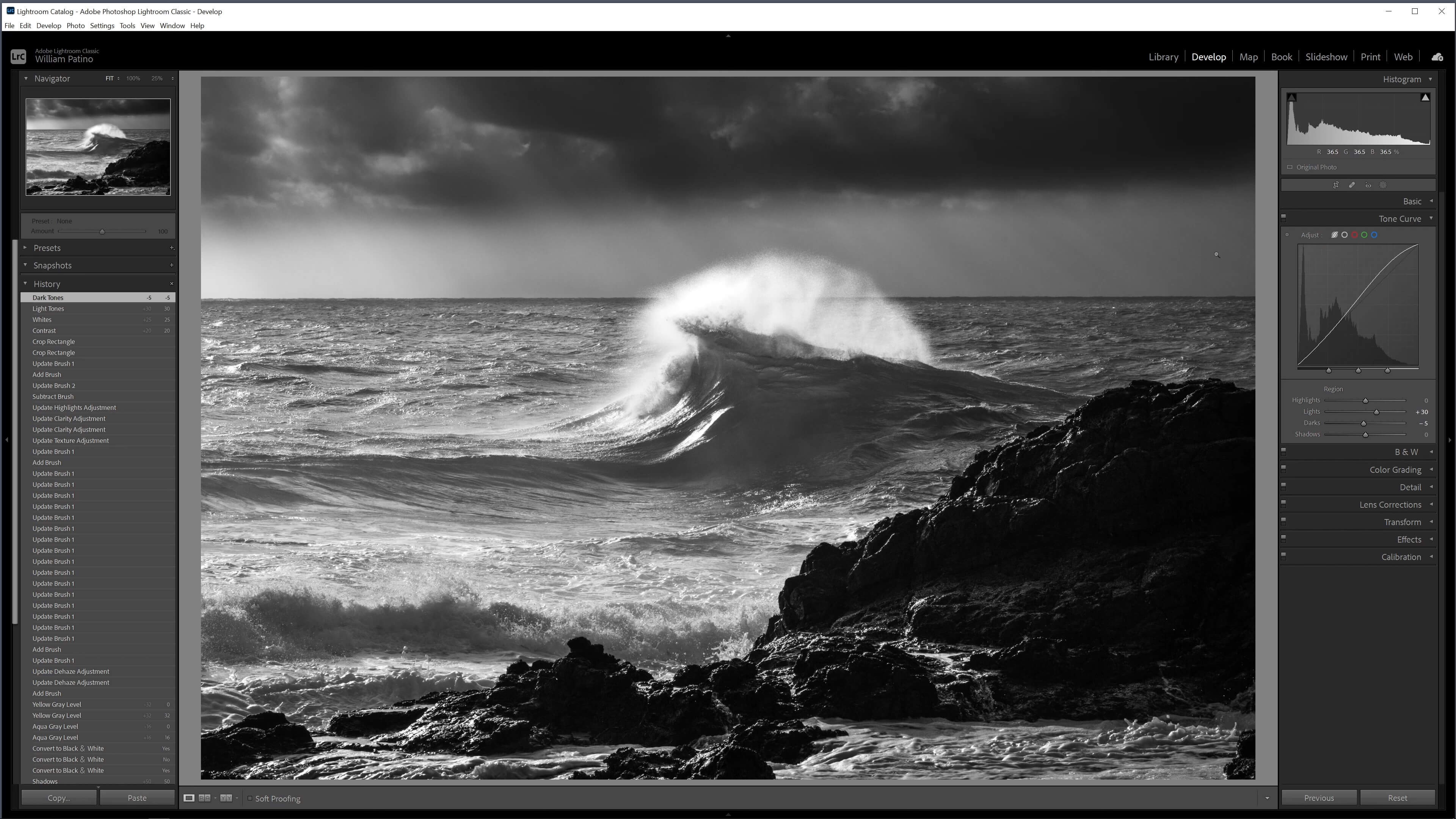 How to Create a Dramatic Black And White Landscape