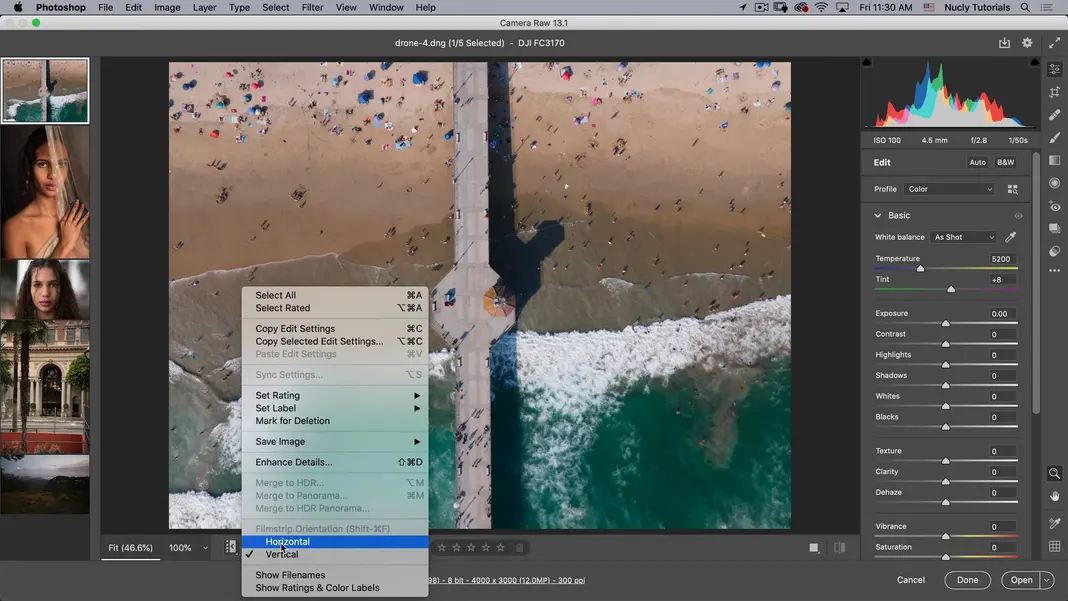 How to Use Photoshop Camera RAW