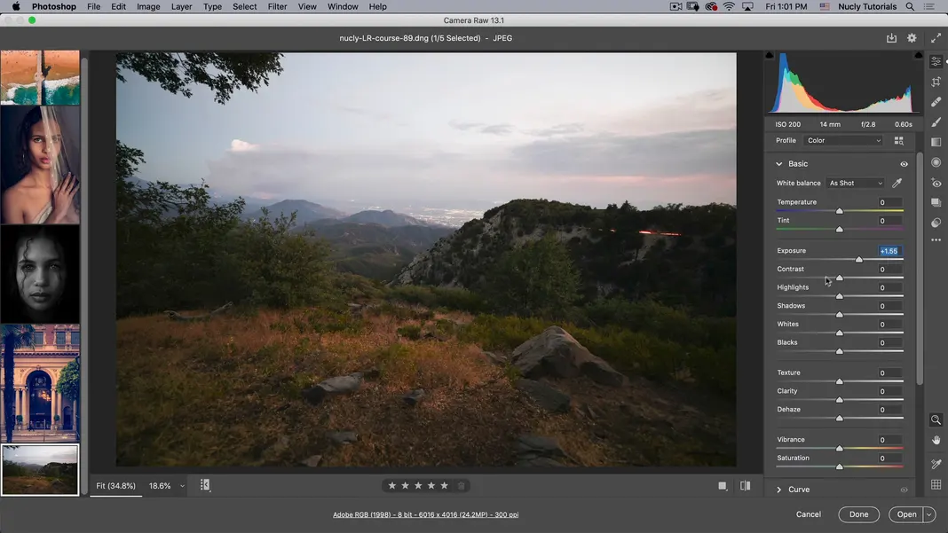 How to Use Photoshop Camera RAW