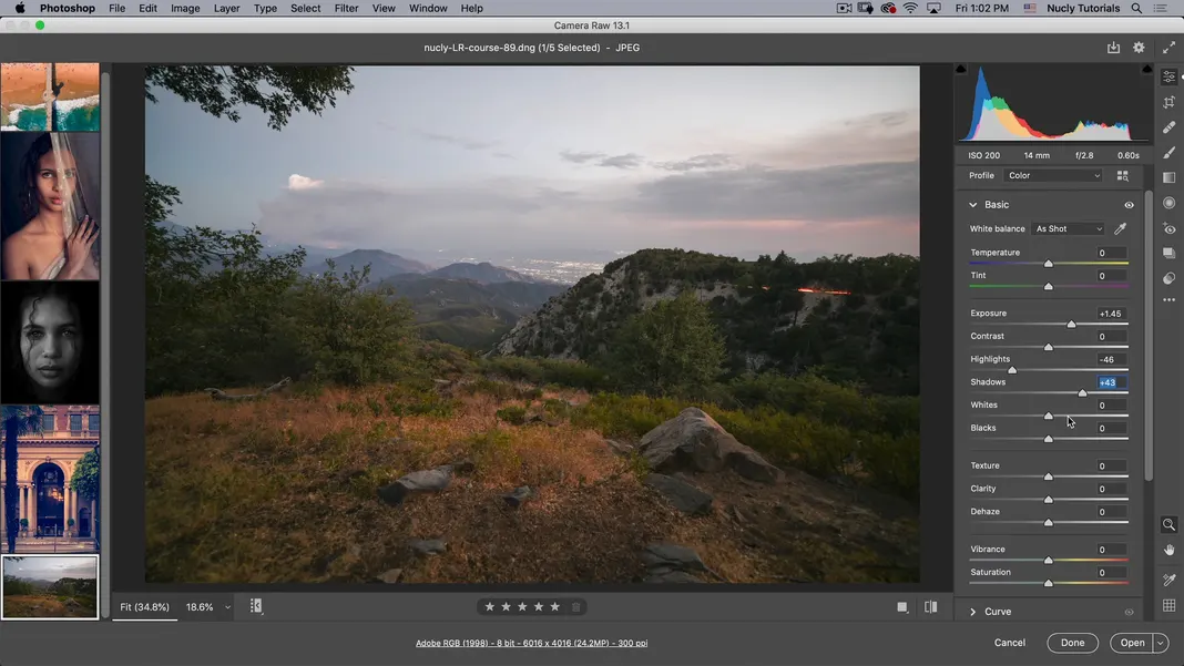 How to Use Photoshop Camera RAW