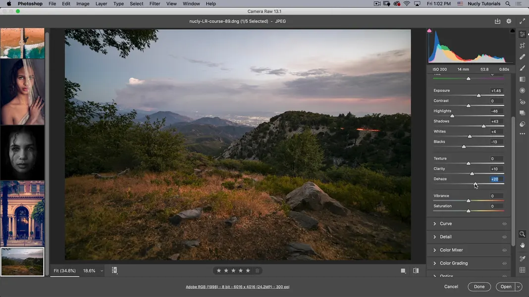 How to Use Photoshop Camera RAW