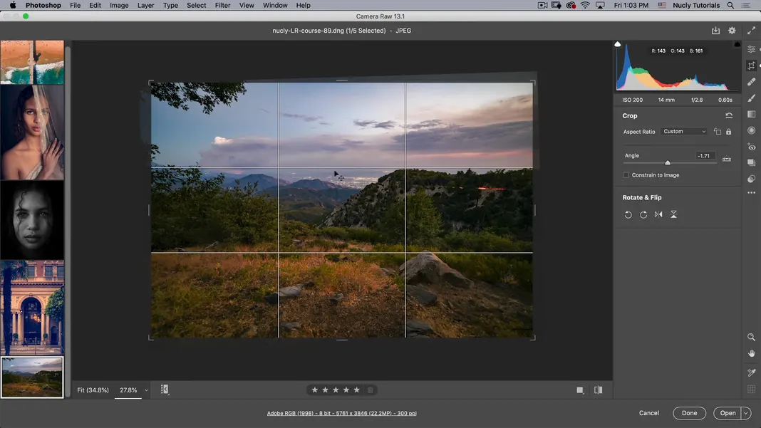 How to Use Photoshop Camera RAW