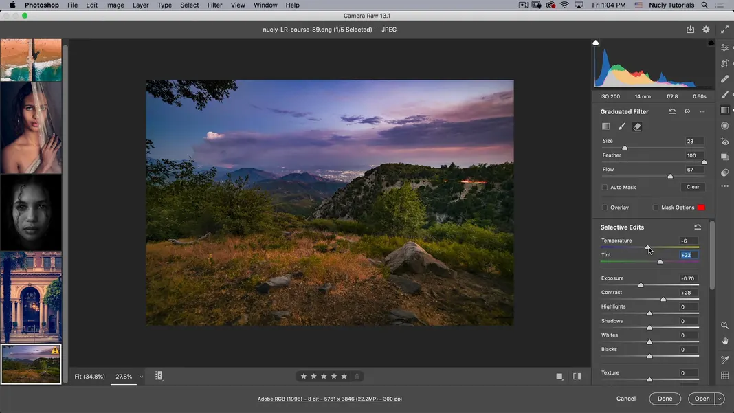 How to Use Photoshop Camera RAW