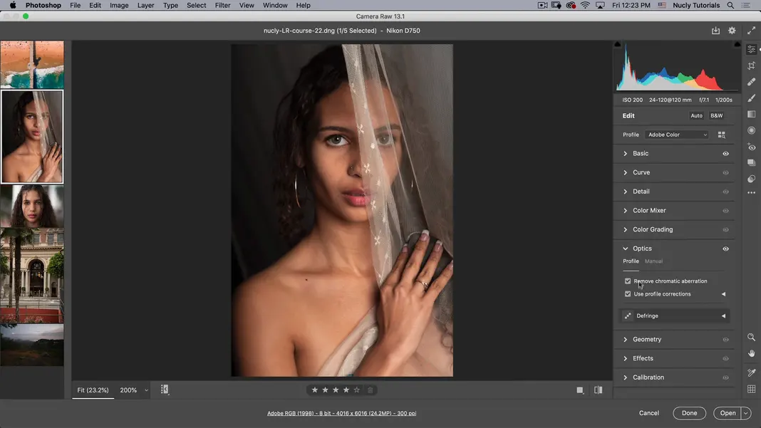 How to Use Photoshop Camera RAW