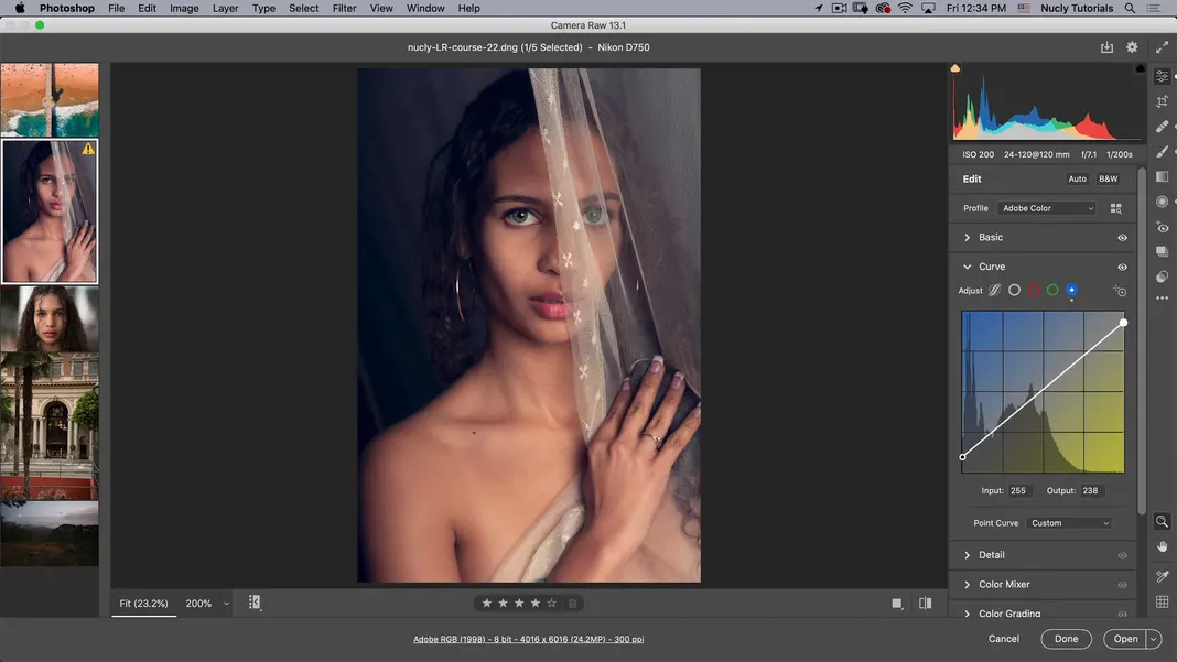 How to Use Photoshop Camera RAW