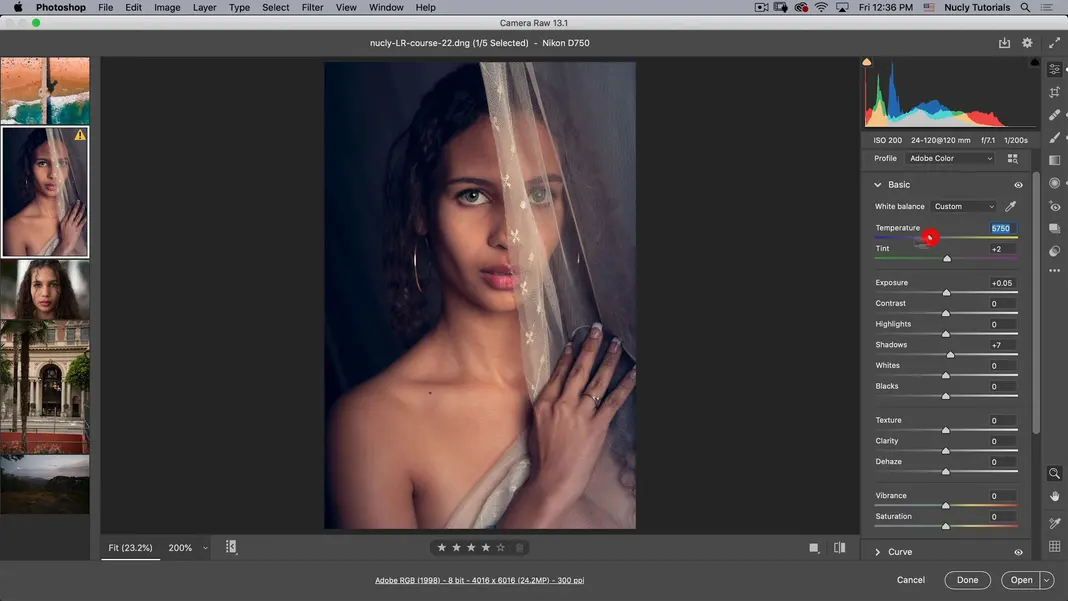 How to Use Photoshop Camera RAW