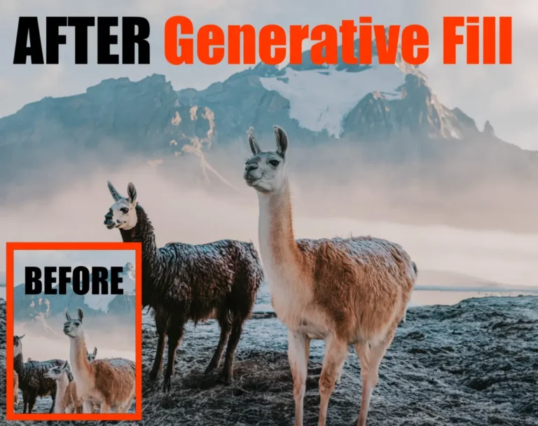 How to use Photoshop generative fill and AI